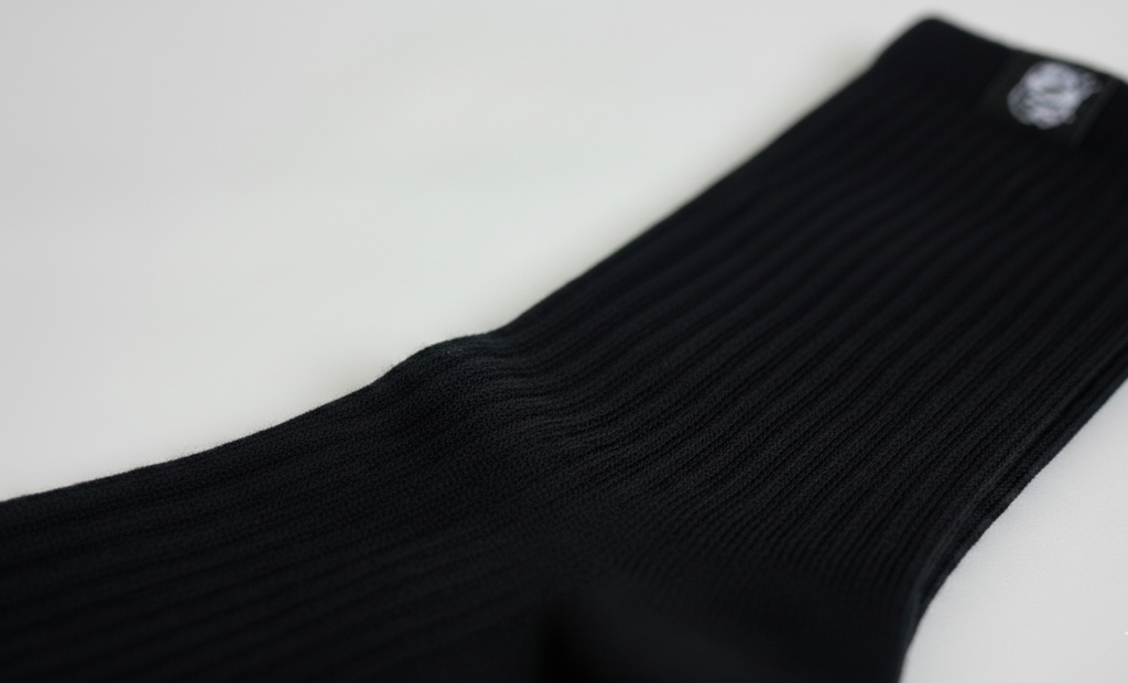 EssentialRun - Black Premium Athletic Socks
