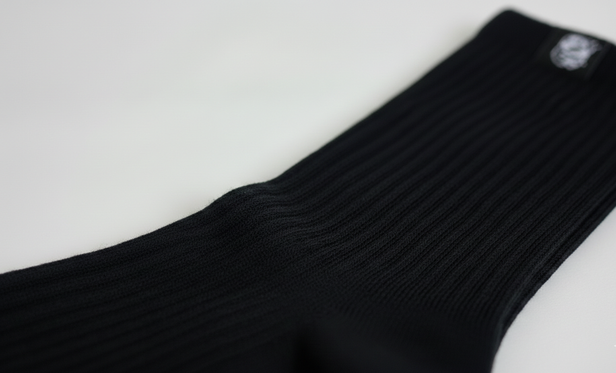 EssentialRun - Black Premium Athletic Socks