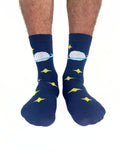 OrbitOne - Premium Space Crew Socks