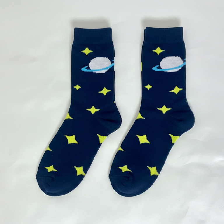 OrbitOne - Premium Space Crew Socks