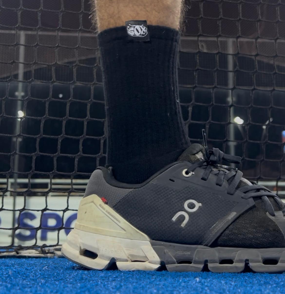 EssentialRun - Black Premium Athletic Socks