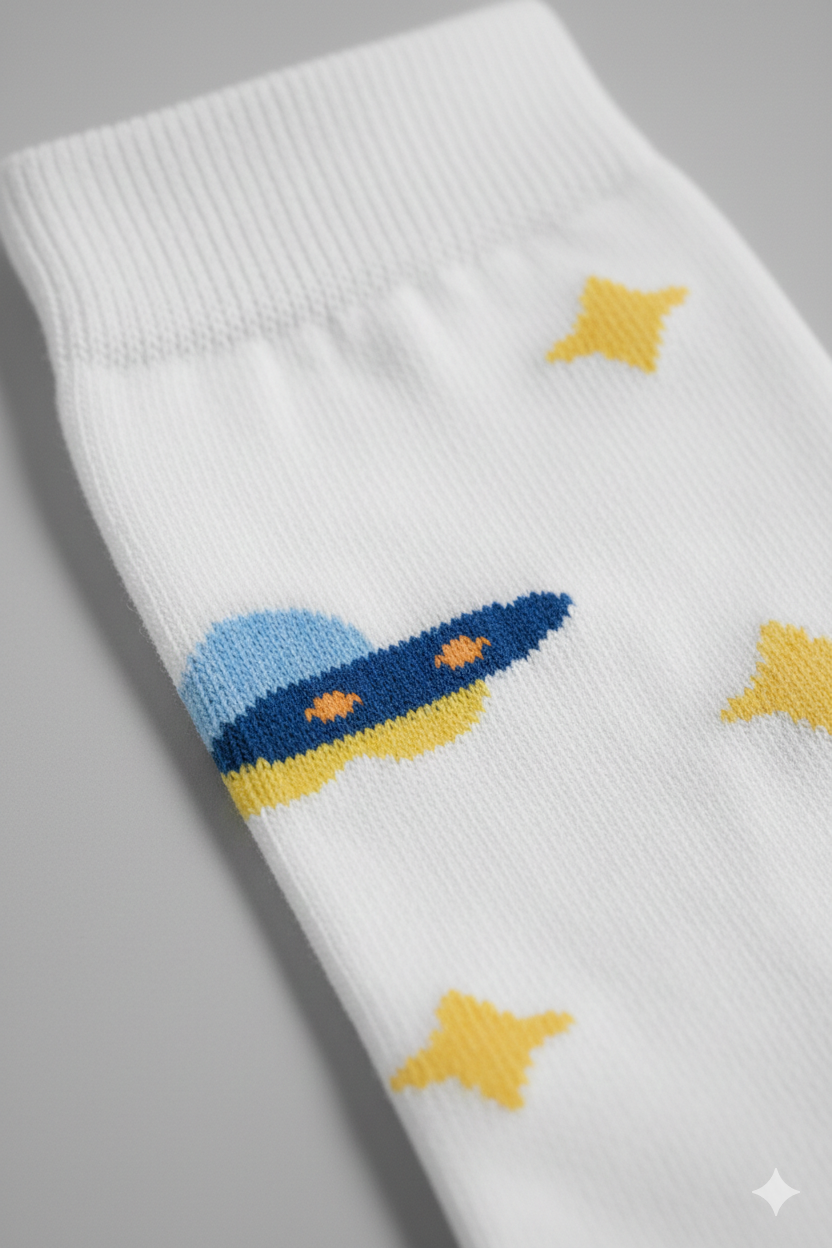 StarShip - Space-Inspired Crew Socks